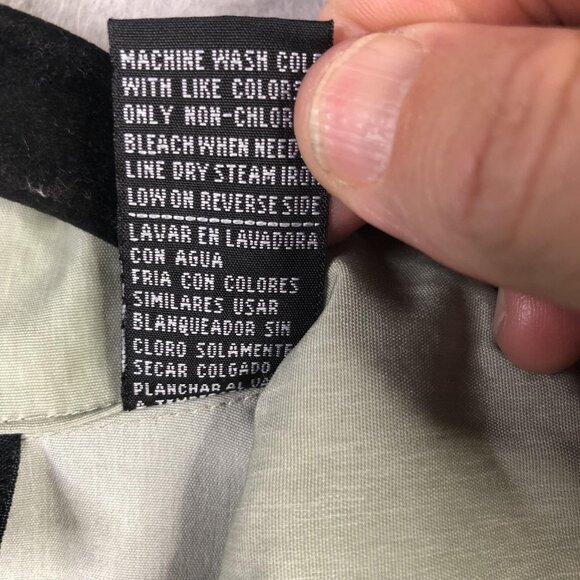 Motorcycle Pinup Shirt Mens XL Green Blue Ombre Button Front Camp Biker J/E/T - Picture 9 of 16